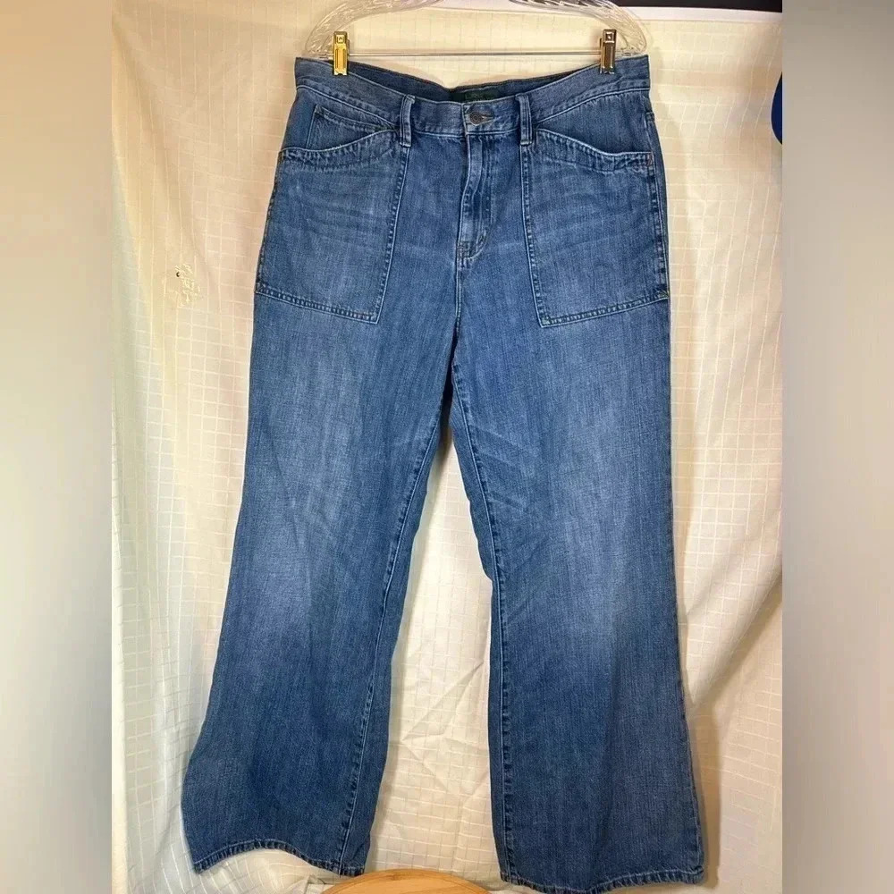 Lauren Ralph Lauren Jeans Co Women’s 14 Jeans Straight Leg